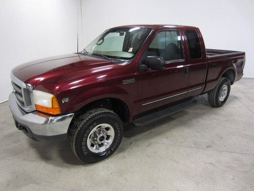 99 ford f250 lariat  4x4 6.8l v10 triton turbo dieselext short bed  2 co owned