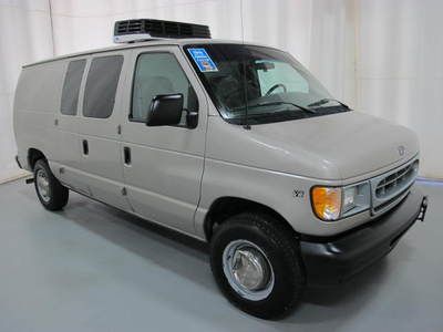 2002 ford e-250 refrigerated van*low miles*runs great*low reserve