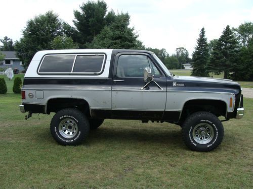 Purchase Used Custom 4 Inch Lift Lifted 1979 Chevy K5 Blazer With A