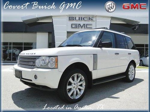 08 range rover sc supercharged 4x4 leather dvd nav