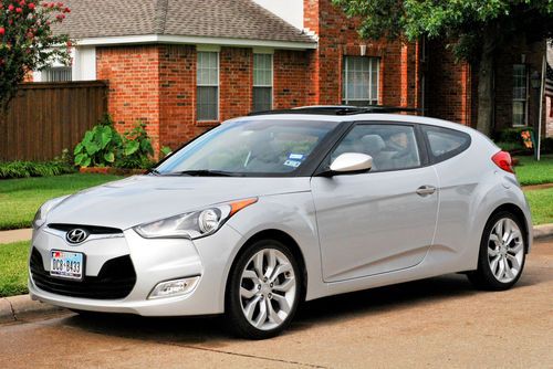 Hyundai veloster, coupe 3d, silver, panorama roof
