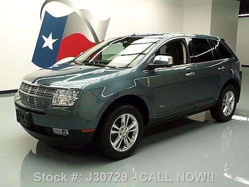 2010 lincoln mkx ultimate awd climate leather dvd 44k texas direct auto