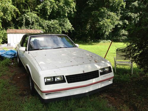 All original number matching 87 monte carlo ss aerocoupe.