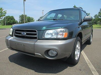 2003 subaru forester xs awd clean heated seats fog lights gas saver no reserve