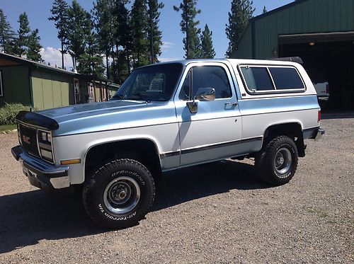 1990 gmc jimmy sierra classic full size k5 near mint 4x4v8