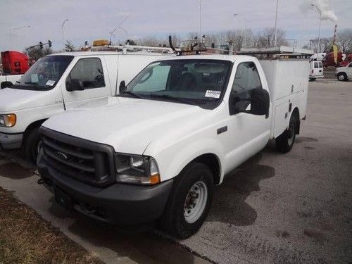 2003 ford f250xl with work box - selling cheap - solid work truck!
