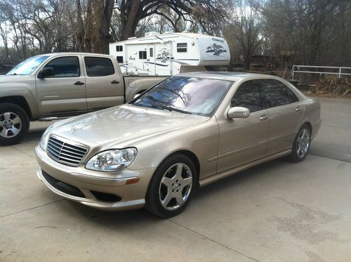 2004 mercedes benz s500 w/ amg sports package; 4 door; 5liter; 7 speed automatic
