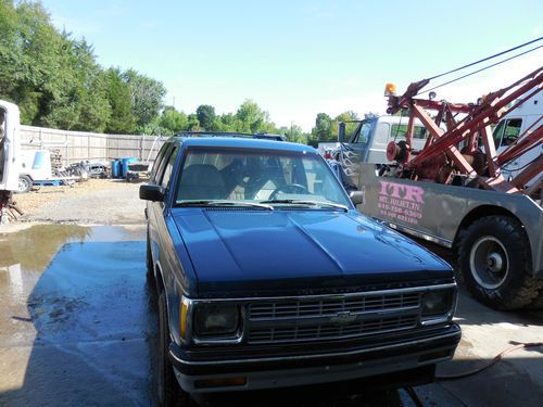 1992 chevrolet s10 blazer tahoe lt sport utility 4-door 4.3l