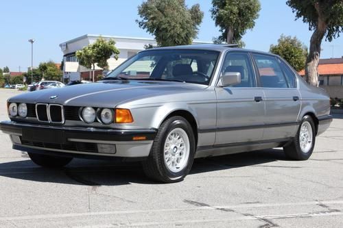 Low 54k miles one owner 1989 bmw 735il e32 sedan long wheelbase 7 series