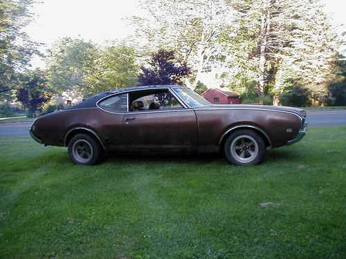 1969 69 oldsmobile olds cutlass 442 matching numbers factory 4 speed