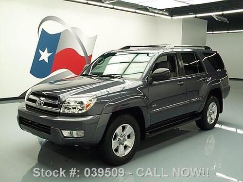 2005 toyota 4runner sr5 leather roof rack tow only 38k texas direct auto