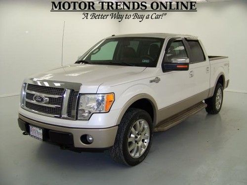 2010 4x4 king ranch navigation rearcam roof sync htd ac seats ford f150 40k