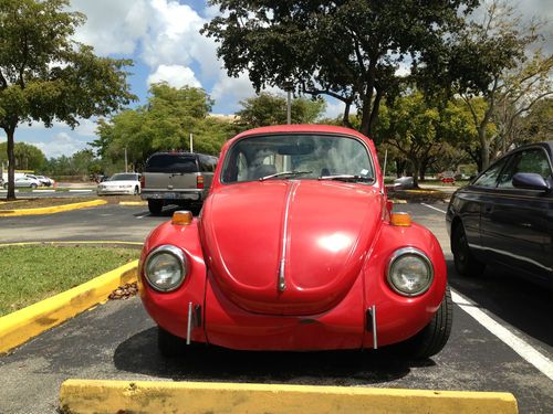 1972 volkswagen super beetle base 1.6l