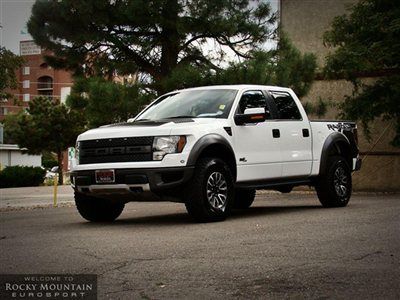 2012 ford f150 4wd super crew svt raptor loaded with options