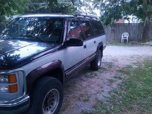 Vehicles With 3rd Row Seating >> Purchase used 1996 GMC K2500 Suburban SLT Sport Utility 4 ... Vehicles With 3rd Row Seating >> Purchase used 1996 GMC K2500 Suburban SLT Sport Utility 4 ...