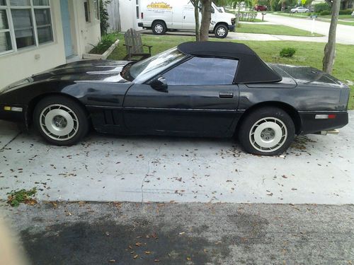 1987 chevy corvette convertible
