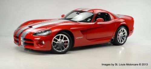 2006 dodge viper srt 10 viper red black 1-owner 21k miles, 100% original stock!