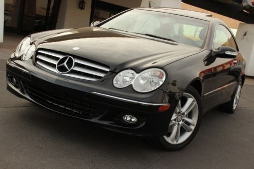 2008 mercedes clk350 coupe. blk/blk/ clean in/out. 2 owners. clean carfax.