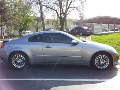 For sale infiniti g35 coupe 85xxx,xx miles.well maintained.synthetic oil