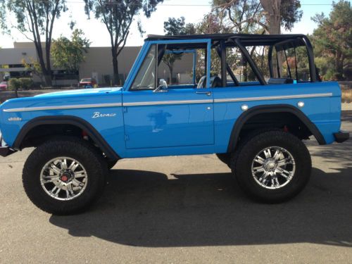 1969 ford bronco - fully restored - very clean