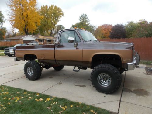 Purchase Used 85 Chevy 1  2 Ton 4x4 On 1 Ton Chassis  Fresh