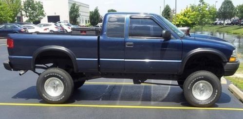 2000 chevy s10 4x4 lifted extended cab 4wd truck automatic free shipping w buy n