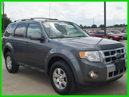 2011 ford escape limited, leather, 3.0l duratec ffv, ford certified 7yr/100k