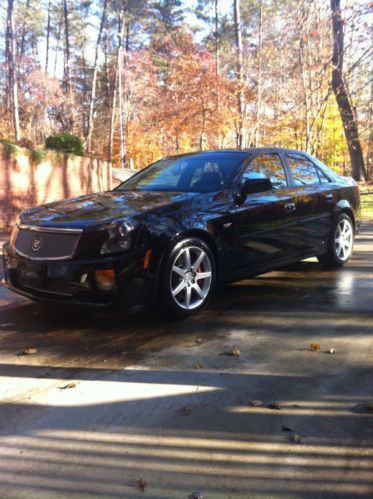 2004 black cadillac cts-v in great condition