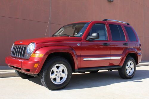 2005 jeep liberty diesel 4x4 sunroof heated seats crd limited leather 2.8l