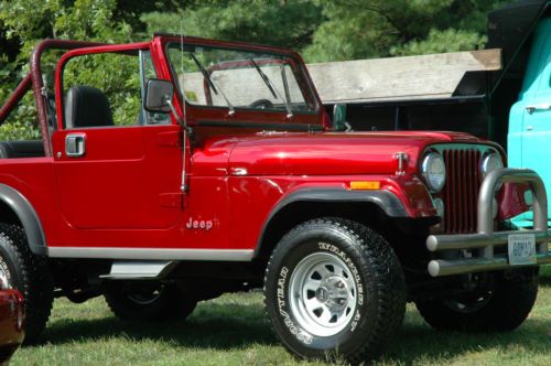 1983 &#034;california&#034; cj7 jeep 4x4 - no rust, recently restored
