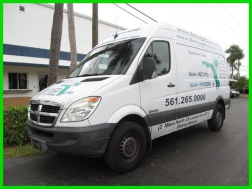 08 white high roof 3l v6 2500 diesel cargo van *used for parts dlivery *florida