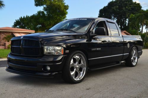 2003 dodge ram 1500 hemi laramie crew cab show truck fully customized 24&#034; wheels