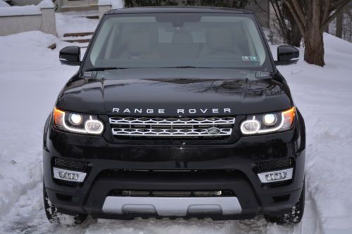 2014 range rover sports hse sc v6 *****only 48 miles****** title in hand  loaded