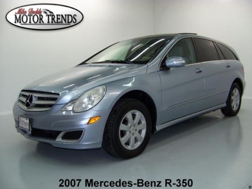 2007 mercedes benz r350 r-350 4matic awd pano roof heated seats hk sound 81k