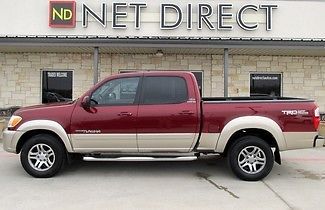 06 red leather power sunroof bed liner low miles carfax net direct auto texas