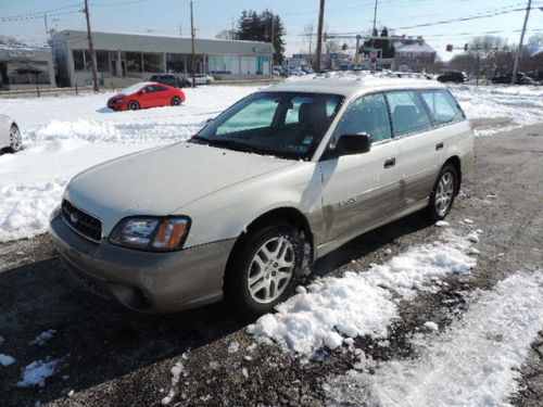 04 subaru outback awd foglights heated seats abs brakes 2 owner clean no reserve