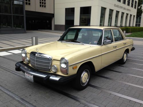 1976 mercedes benz 300d base sedan 4-door 3.0l only 67k miles!!