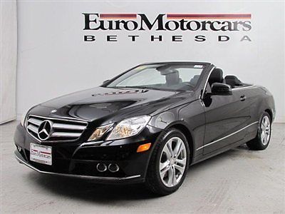 Black top leather navigation rear view camera 13 convertible coupe 12 used class