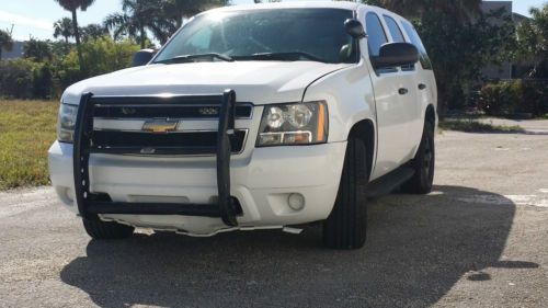 2009 chevy tahoe police 2wd ppv remaing gm  powertrain warrenty low miles!