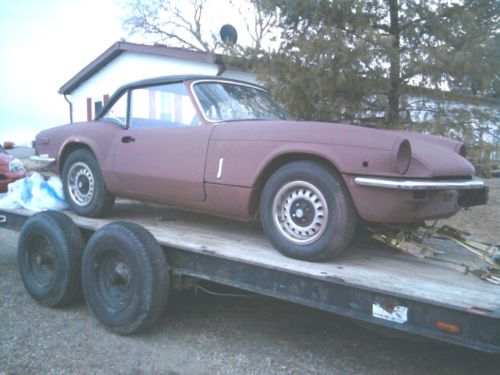 Purchase used Triumph Spitfire Parts Car 1971 in Bloomingburg, Ohio