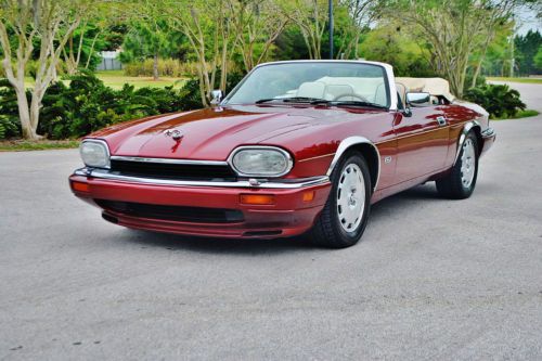 Best i have found yet 1996 jaguar xjs convertible book&#039;s record&#039;s extra keys wow