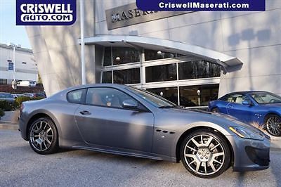 Maserati granturismo sport coupe nav leather ferrari v8 loaded gray grigio