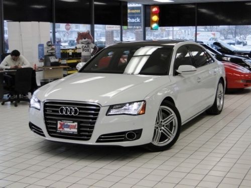 A8 l awd 3.0l! panoramic roof! carfax certified!