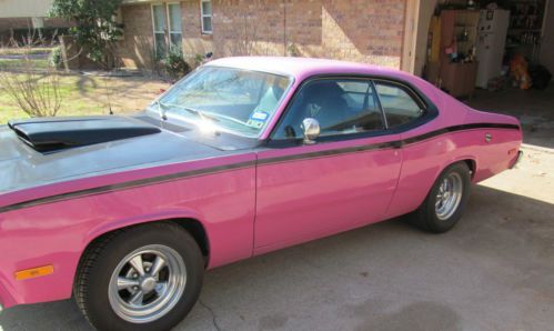 1974 plymouth duster 360 v8 rebuilt engine less than 500 miles