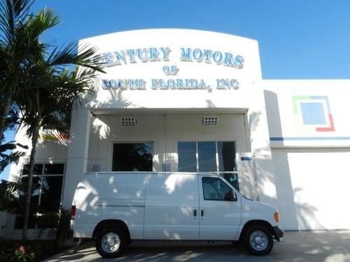 2006 ford econoline cargo van e-150 low miles