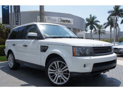 2011 land rover range rover sport lux awd 1 owner clean carfax florida car