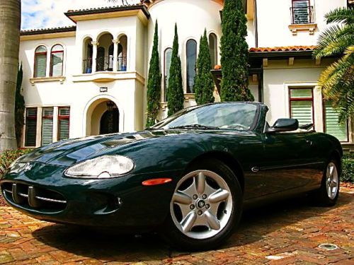 1998 jaguar xk8~ convertible~l@@k~low mileage~florida~w@w~l@@k~no reserve~!!