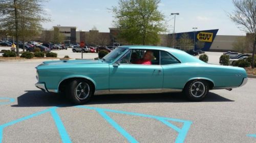 1967 pontiac gto gulf turquoise excellent condition