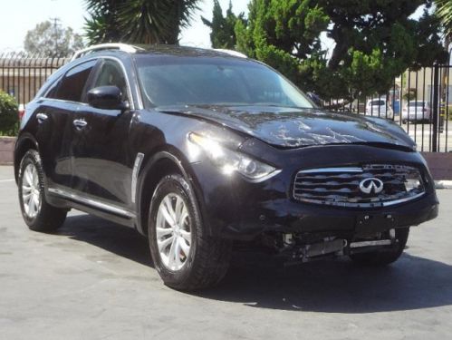 2011 infiniti fx35 awd damaged salvage starts only loaded priced to sell l@@k!!