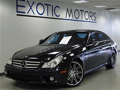 2006 mercedes cls55 amg! supercharged nav keyles.go pdc a/c&amp;htd-sts xenon 20&#034;whl